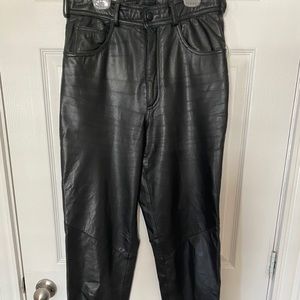 vintage leather pants
